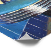 レトロなディナーの店 ポスター (角)