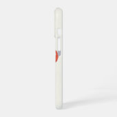 レトロなトマトのイラスト iPhone 16ケース (左側面)