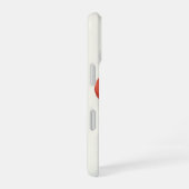 レトロなトマトのイラスト iPhone 16ケース (右側面)