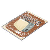 レトロなトースト料理ユーモア ノートブック (左側)