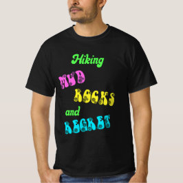 レトロなハイキング 泥 岩石 そして後悔 Tシャツ
