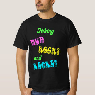レトロなハイキング 泥 岩石 そして後悔 Tシャツ