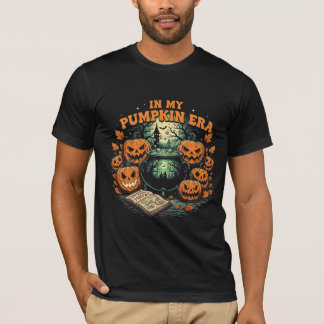 レトロなハロウィンのカボチャの時代 Tシャツ