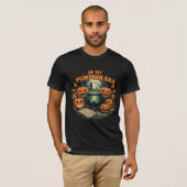 レトロなハロウィンのカボチャの時代 Tシャツ (正面フル)