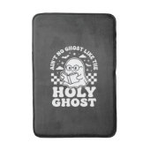 レトロなハロウィンの幽霊デザイン Holy Ghost_1 バスマット (正面縦)