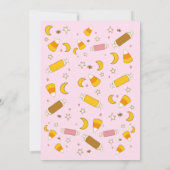 レトロなハロウィンパーティーの招待状テンプレート 招待状 (裏面)