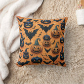 レトロなハロウィーン枕 クッション (ブランケット)