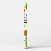 レトロなバウで様式化した鳥を使ったシームレスな模様 Case-Mate iPhoneケース (裏面 / 左)