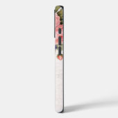レトロなバラのデザインをカスタマイズ Case-Mate iPhoneケース (裏面 / 左)