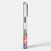 レトロなバラのデザインをカスタマイズ Case-Mate iPhoneケース (裏面 / 右)