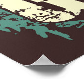 レトロなビンテージカー ポスター (角)