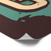 レトロなビンテージカー ポスター (角)