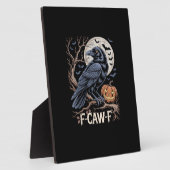 レトロなフクロウの鳴き声 グル漫画 フォトプラーク (側面)