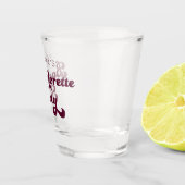 レトロなブライズメイドパーティー用ショットグラス ショットグラス (右)