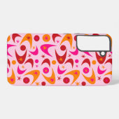 レトロなブーメラン SAMSUNG GALAXYケース (裏面横)