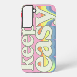 レトロなプライドタイポグラフィデザインを楽しむ SAMSUNG GALAXY S22+ケース