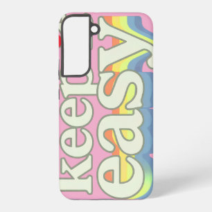 レトロなプライドタイポグラフィデザインを楽しむ SAMSUNG GALAXY S22+ケース