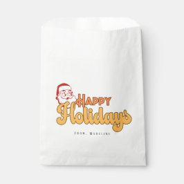 レトロなプレイボーイサンタクロース フェイバーバッグ