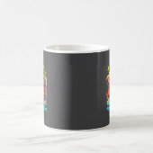 レトロなプンタカナ休暇 思い出を作ろう コーヒーマグカップ (中央)