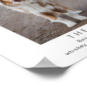 レトロなペットシグネチャーカクテルバー標識 ポスター (角)