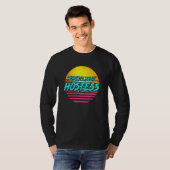 レトロなホステス職業 Tシャツ (正面フル)