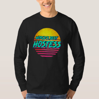 レトロなホステス職業 Tシャツ