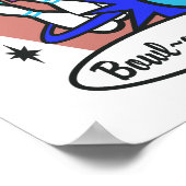 レトロなボウル・アラマ徴候 ポスター (角)