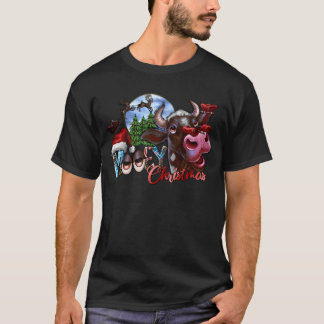 レトロなムーイー・クリスマス Tシャツ