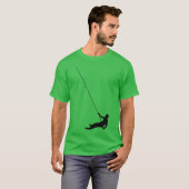 レトロなラペリング Tシャツ (正面フル)