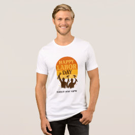 レトロなレイバー・デイの雰囲気 トライブレンドTシャツ