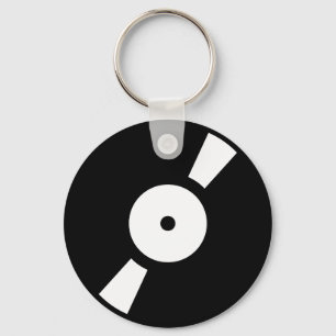 レトロなレコード キーホルダー