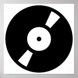 レトロなレコード ポスター
