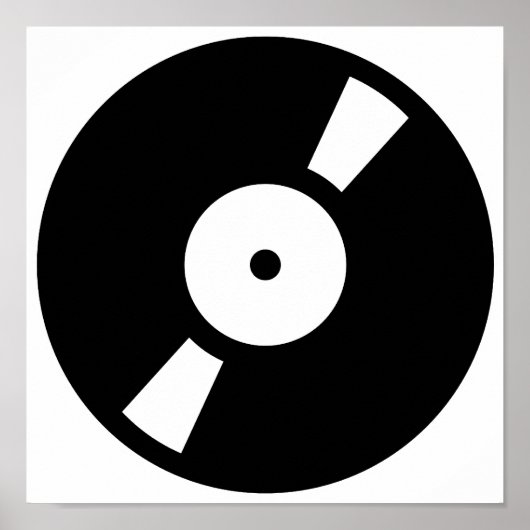 レトロなレコード ポスター (正面)