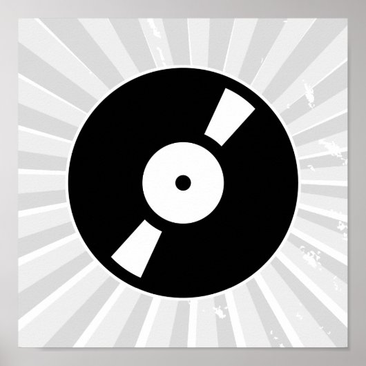 レトロなレコード ポスター (正面)