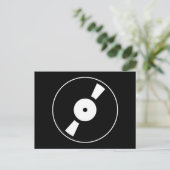 レトロなレコード ポストカード (スタンド正面)