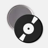 レトロなレコード マグネット (正面/裏面)