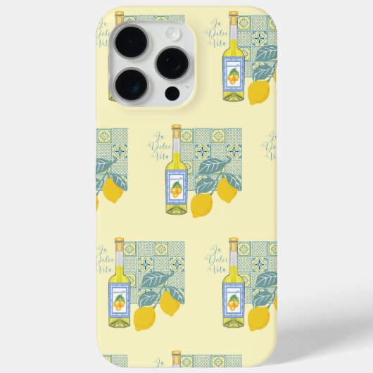 レトロなレモンの農場 Case-Mate iPhoneケース (裏面)