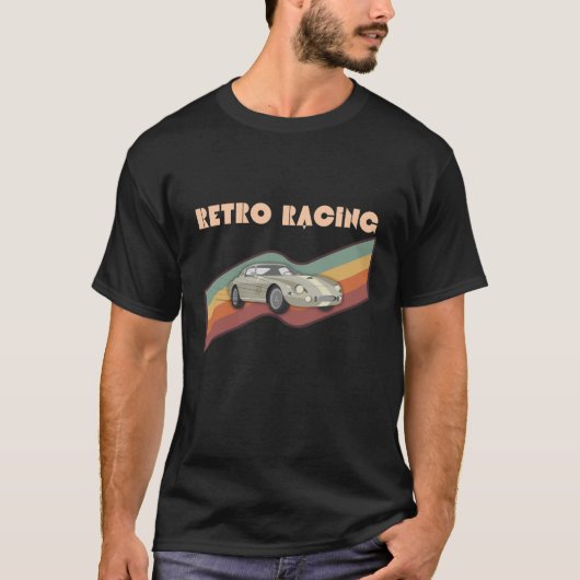 レトロなレースtシャツ tシャツ (正面)