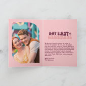 レトロなロゼの輝きのチャンピエンレトロニューイヤーフォト シーズンカード (内部)