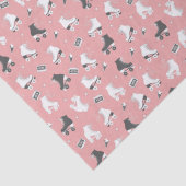 レトロなローラースケートとカセットテープ 薄葉紙 (詳細)