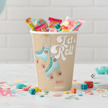 レトロなローラースケートの誕生日パーティーをしよう