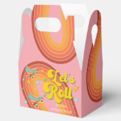 レトロなロ転がーラーキッド誕生日 フェイバーボックス (オープン)