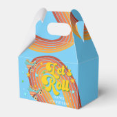 レトロなロ転がーラーキッド誕生日 フェイバーボックス (裏面サイド)