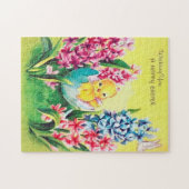 レトロなヴィンテージイースターシック ジグソーパズル (横)