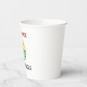 レトロなヴィンテージ自転車 紙コップ (左)