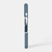 レトロな一方通行矢印プレート iPhone 16ケース (左側面)