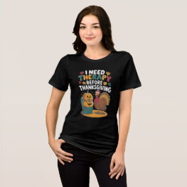 レトロな七面鳥セラピー  トライブレンドＴシャツ