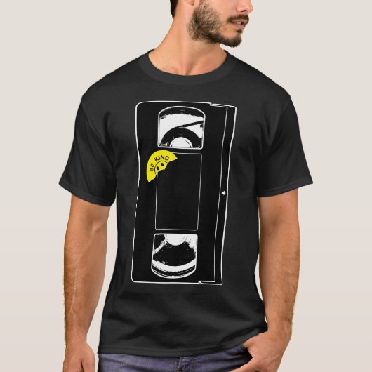 レトロな優しさVHS Tシャツ (正面)