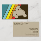 レトロな全地形車 名刺 (正面/裏面)