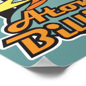 レトロな原子ビリヤード法 ポスター (角)